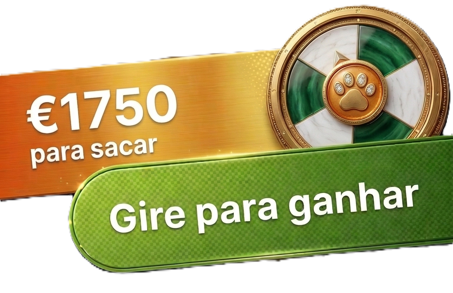 €1.750 para levantar — Gire para ganhar
